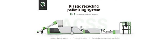 Plastic Recycling Pelletizing System